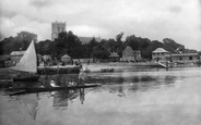 The Priory And River 1918, Christchurch
