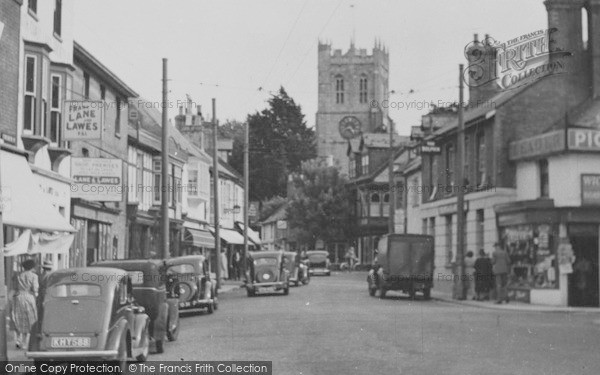 Photo of Christchurch, The Priory c.1955