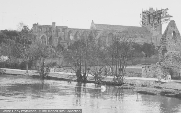 Photo of Christchurch, The Priory c.1960
