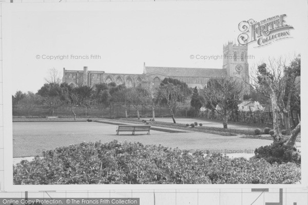 Photo of Christchurch, The Priory c.1960