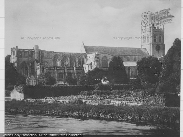 Photo of Christchurch, The Priory Church 1890