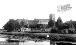 The Priory Church From The Town Bridge 1906, Christchurch