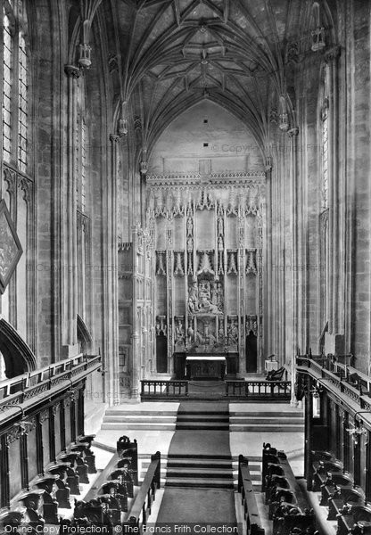 Photo of Christchurch, The Priory Church, The Jesse Screen 1918