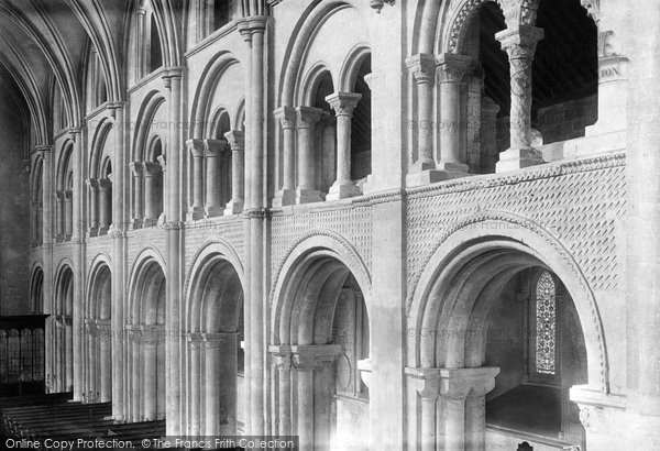 Photo of Christchurch, The Priory Church, The Triforium 1892