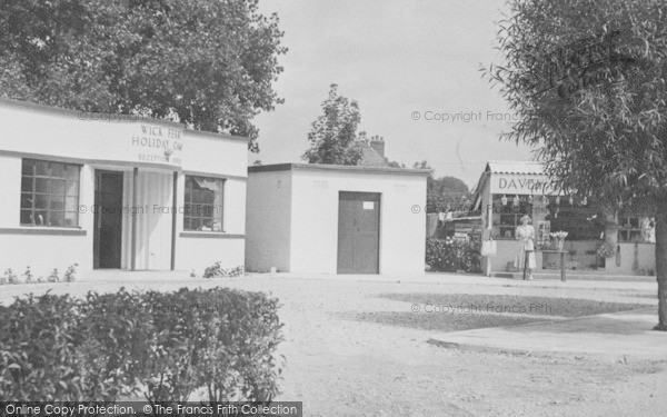 Photo of Christchurch, The Reception, Wick Ferry Holiday Camp c.1955