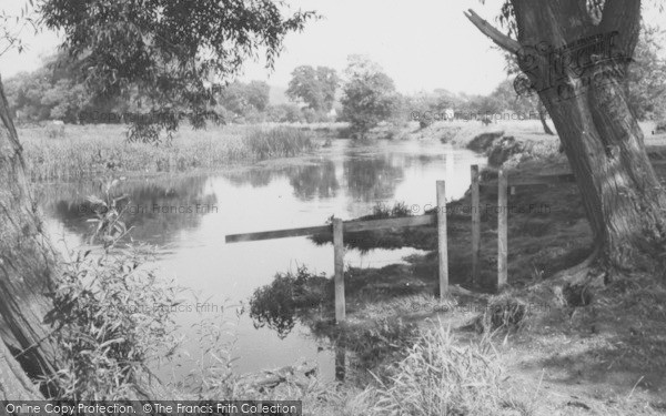 Photo of Christchurch, The River At Grove Park Meadow Caravan Club c.1960