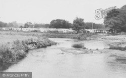 The River, Grove Farm Meadow Caravan Park, Stour Way c.1955, Christchurch