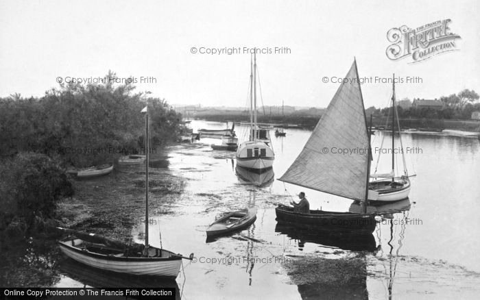 Photo of Christchurch, The River Stour 1918