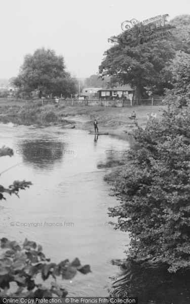 Photo of Christchurch, The River Stour c.1960