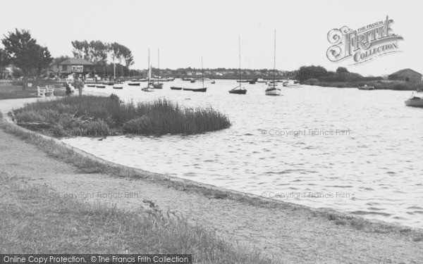 Photo of Christchurch, The Riverside Walk, Wick Ferry c.1955
