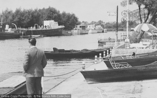 Photo of Christchurch, Up River From The Camp c.1955