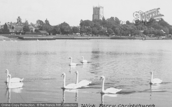 Photo of Christchurch, Wick Ferry c.1955