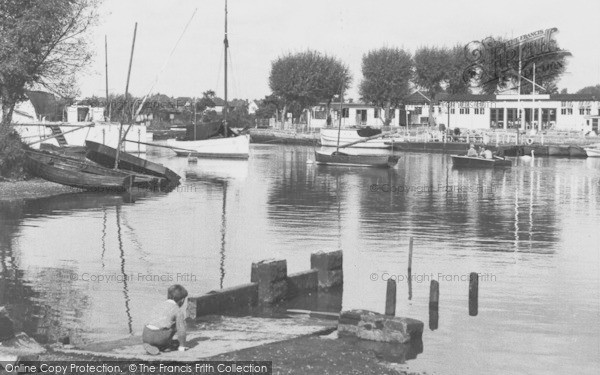Photo of Christchurch, Wick Ferry c.1955