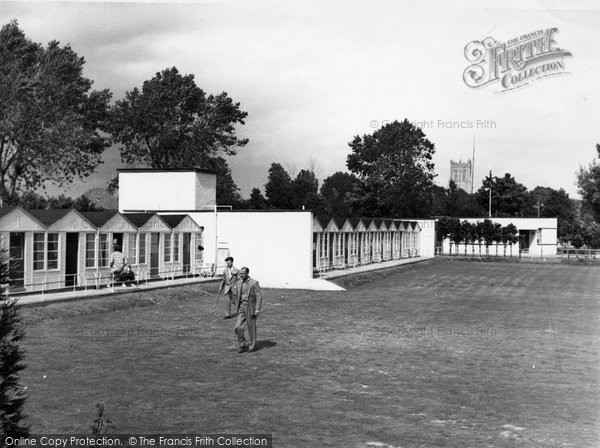 Photo of Christchurch, Wick Ferry Holiday Camp, Chalets And Putting Green c.1955
