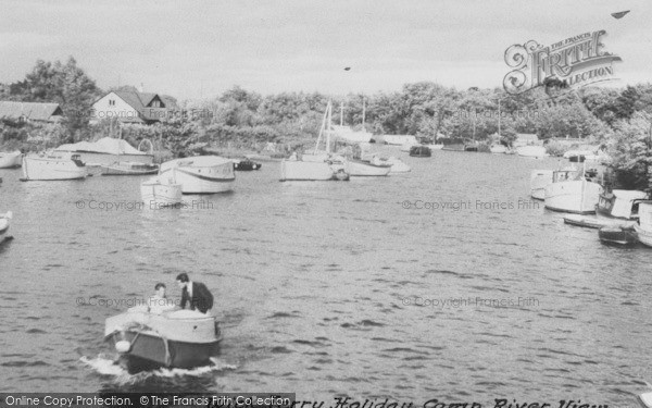 Photo of Christchurch, Wick Ferry Holiday Camp River View c.1955
