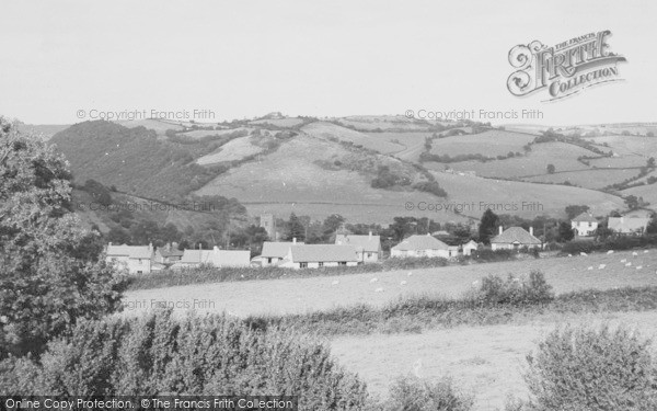 Photo of Christow, General View c.1960