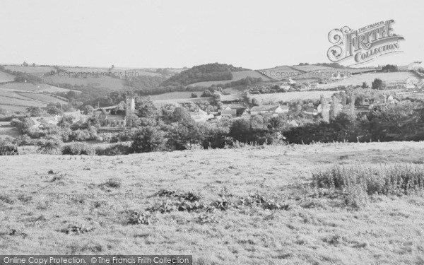 Photo of Christow, General View c.1960