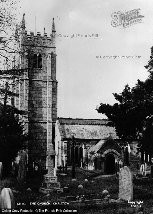 Photo of Christow, The Church c.1960