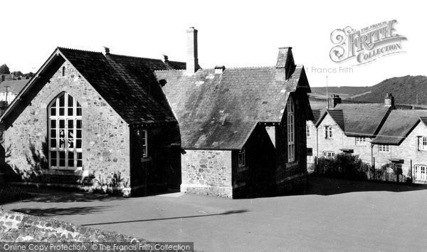 Photo of Christow, The School c.1965