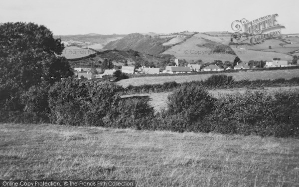 Photo of Christow, The Village c.1965
