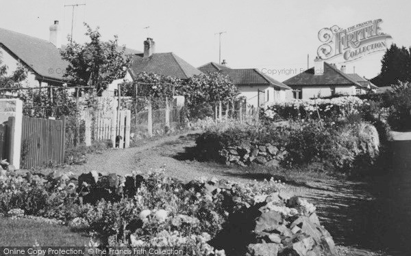 Photo of Christow, The Village c.1965