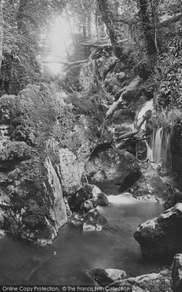Photo of Chudleigh, Glen, Waterfall 1907