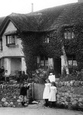 Children At The Clay Cutters Arms 1907, Chudleigh Knighton