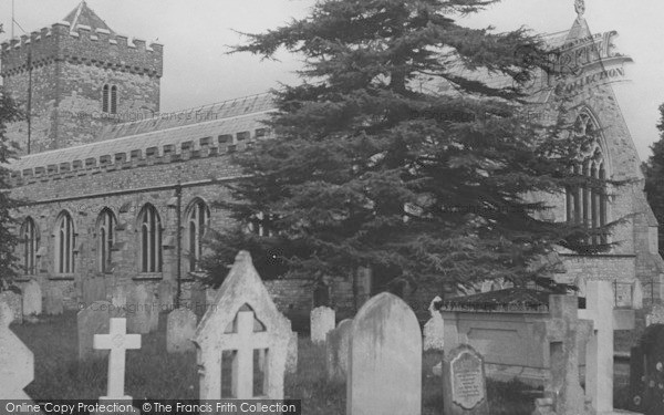 Photo of Chudleigh, St Mary And St Martin Church c.1955
