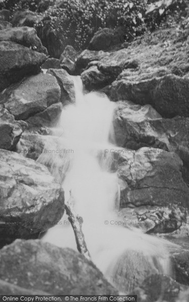 Photo of Chudleigh, The Waterfalls c.1955