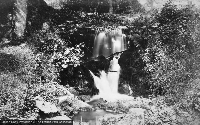 Photo of Chudleigh, The Waterfalls, Ugbrooke Park c.1900