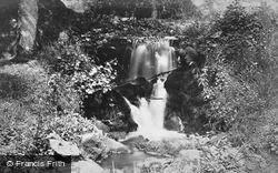 The Waterfalls, Ugbrooke Park c.1900, Chudleigh