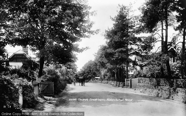 Photo of Church Crookham, Aldershot Road 1906