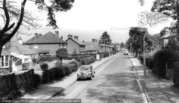 Photo of Church Crookham, Aldershot Road c.1960
