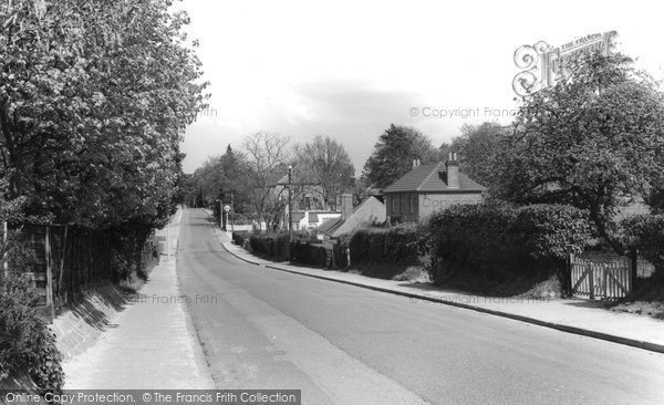Photo of Church Crookham, Aldershot Road c.1960