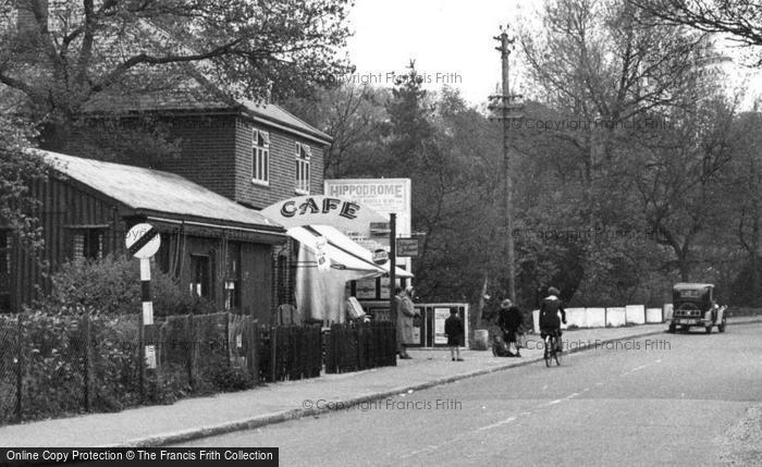 Photo of Church Crookham, Cafe, Beacon Hill Road C 1955