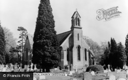 Christ Church c.1960, Church Crookham