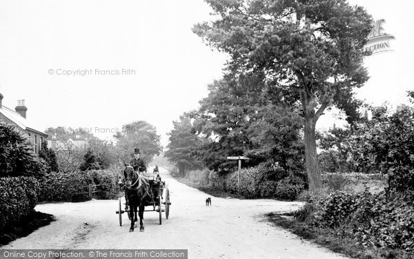 Photo of Church Crookham, Cross Roads 1910