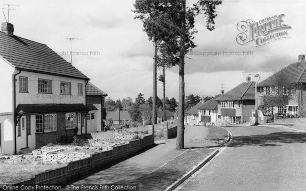 Photo of Church Crookham, Ferndale Road c.1960