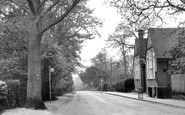 Church Crookham, Gally Hill Road c1955