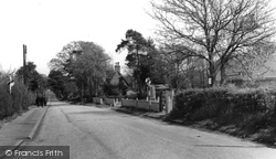 Sandy Lane c.1960, Church Crookham