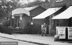 Shop At The Cross Road c.1955, Church Crookham