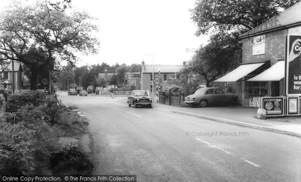 Photo of Church Crookham, The Cross Roads c.1960