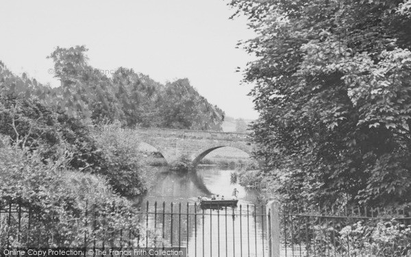 Photo of Church Minshull, The River Weaver c.1955