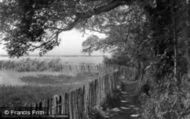 Path To The Beach By St Wilfrid's Chapel c.1955, Church Norton