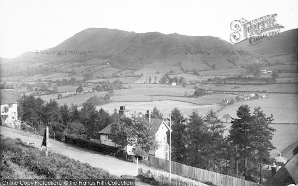 Photo of Church Stretton, Caradoc From Golf Links c.1935