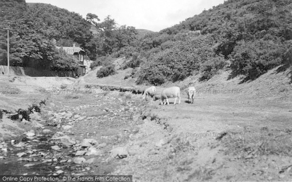 Photo of Church Stretton, Carding Mill Valley c.1950