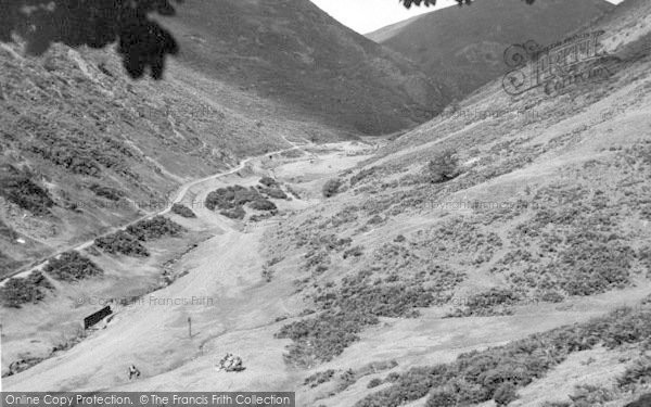 Photo of Church Stretton, Carding Mill Valley c.1955