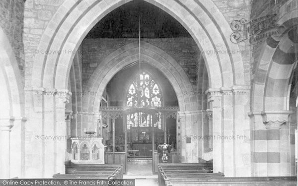 Photo of Church Stretton, Church Interior 1904