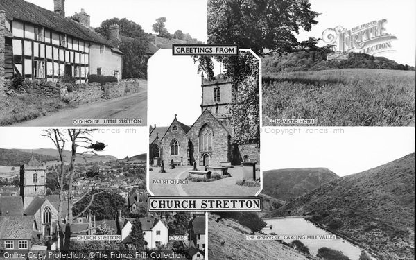 Photo of Church Stretton, Composite c.1965