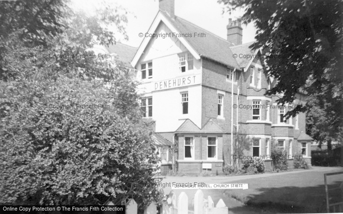 Photo of Church Stretton, Denehurst Hotel c.1955